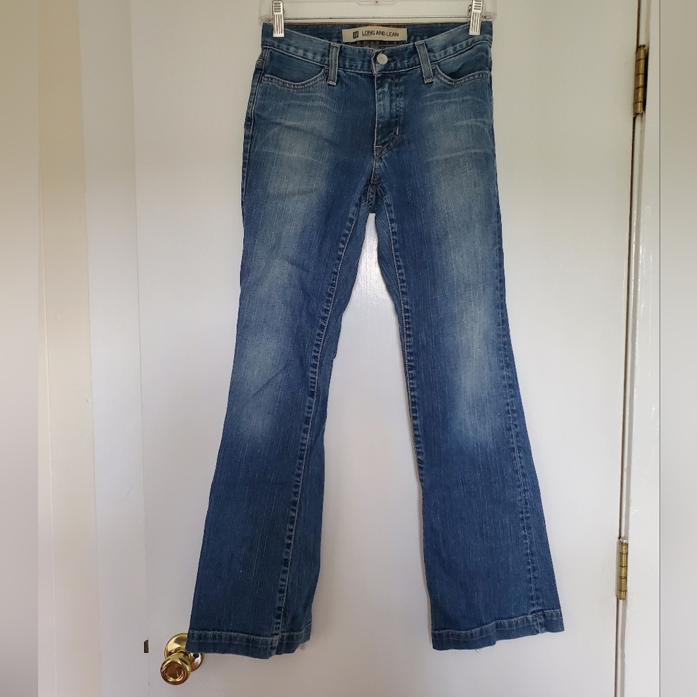 Gap long & lean boot cut jeans Size 0 regular